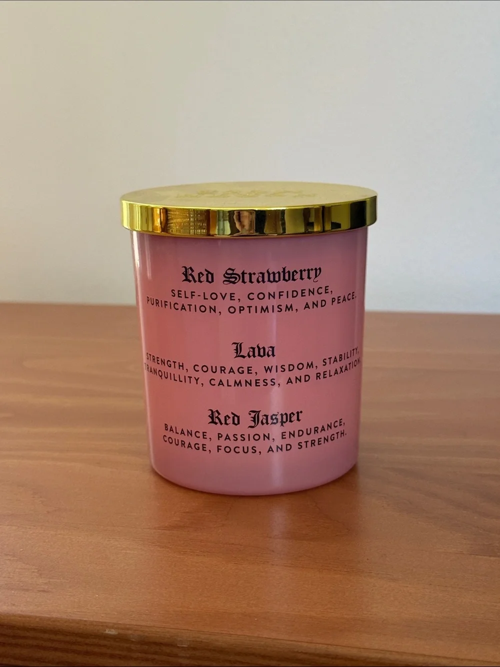 North Muse Esoteric Crystal and Rock Infused Candle